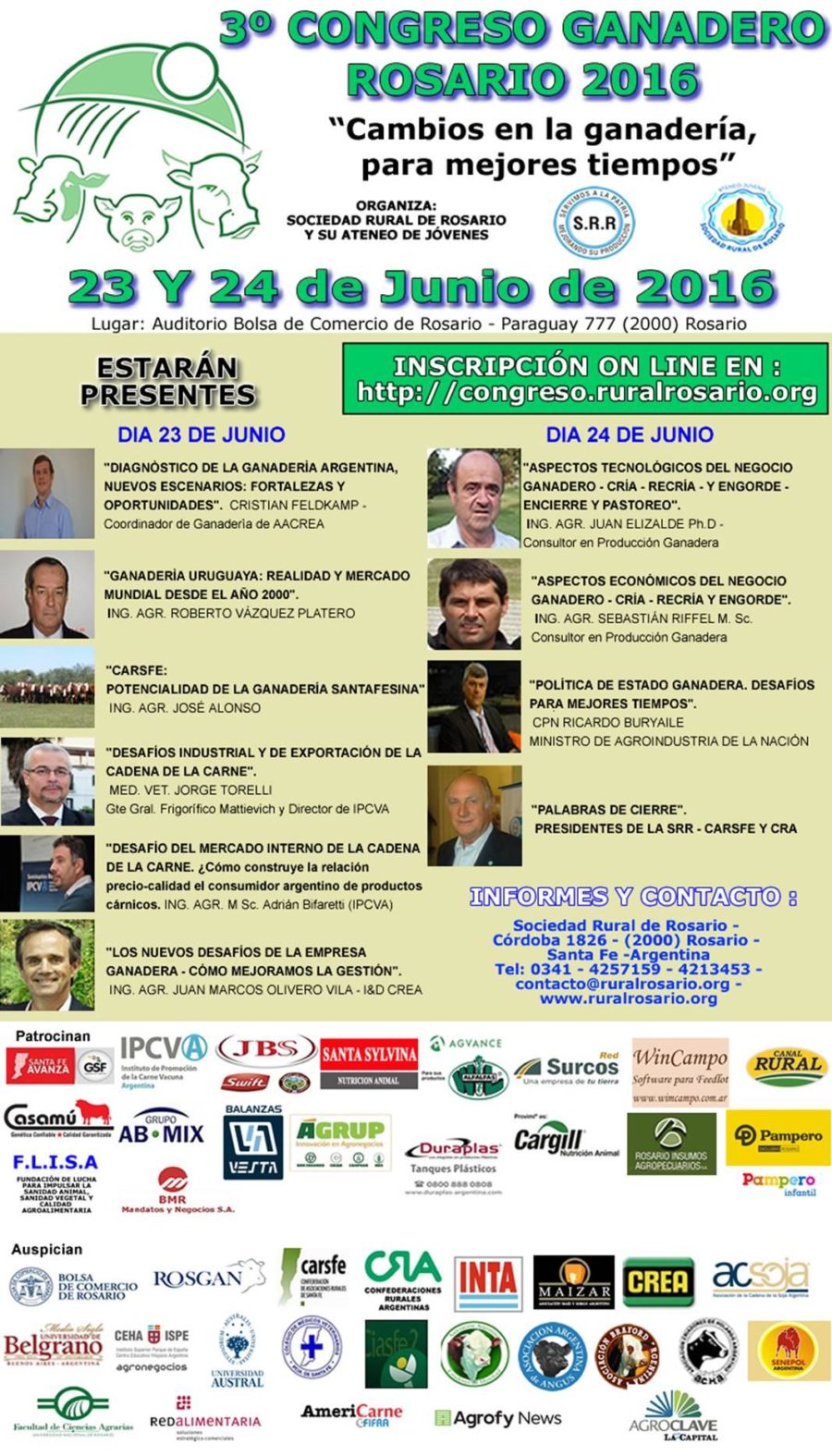 3er. Congreso Ganadero Rosario 2016