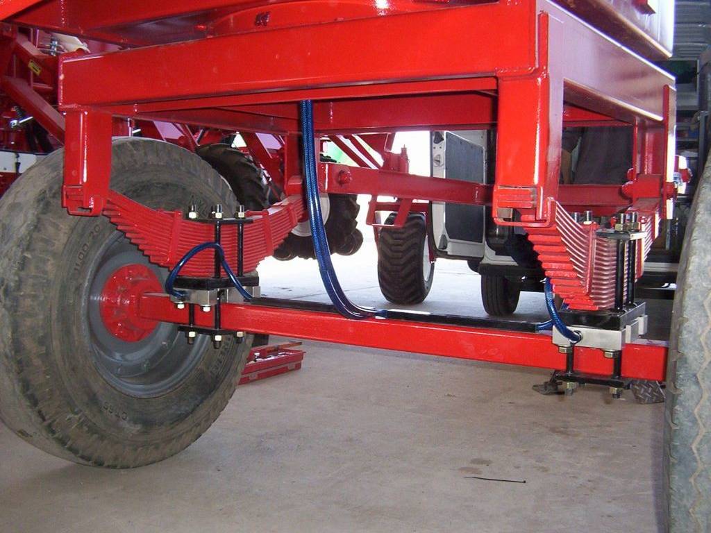 Hopper trailer weighing